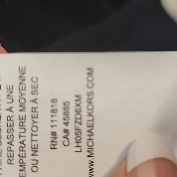 Michael Michael KORS Pullover Knit Tunic Sweater Hoodie Logo Drawstring Spring - Picture 11 of 14